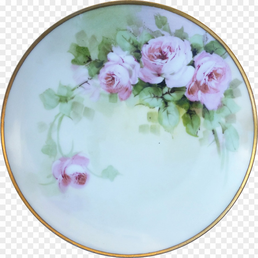 Plate Saucer Porcelain Tableware Rose Family PNG
