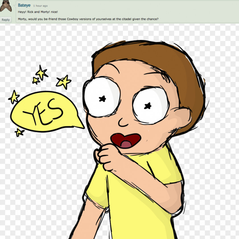 Rick Morty Laughter Nose Human Behavior Clip Art PNG