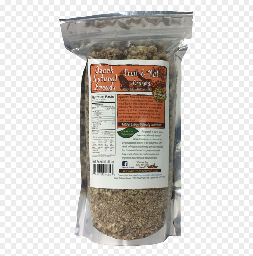 Bread Sprouted Whole Grain Organic Food Granola PNG