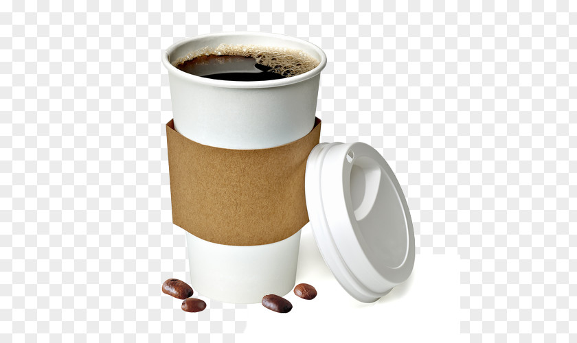 Coffee Instant Cup Cafe Take-out PNG