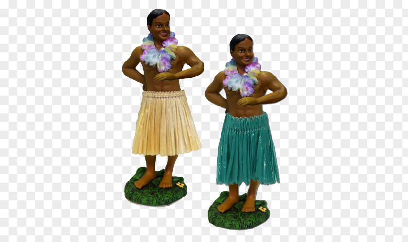 Doll Hula Tiki Culture Bobblehead Hawaiian PNG