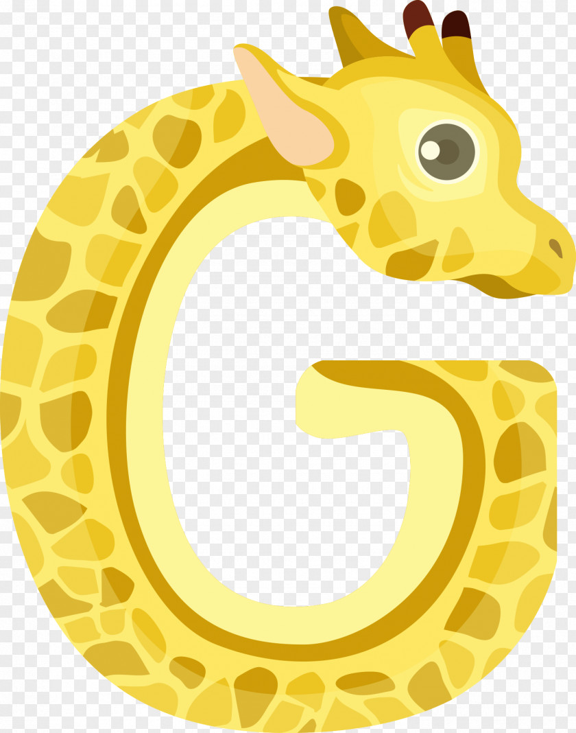 G Giraffe Clip Art PNG