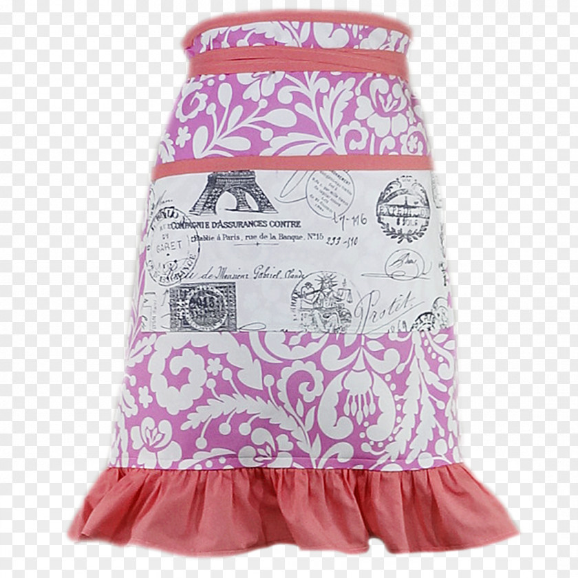 Moulin Rouge United States Skirt Craft Pink M Apron PNG