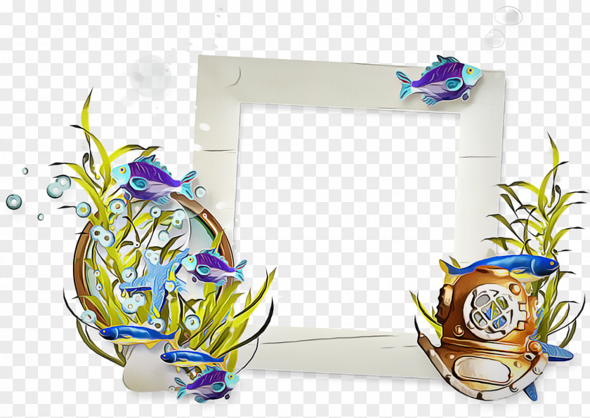 Wildflower Plant Wave Cartoon PNG