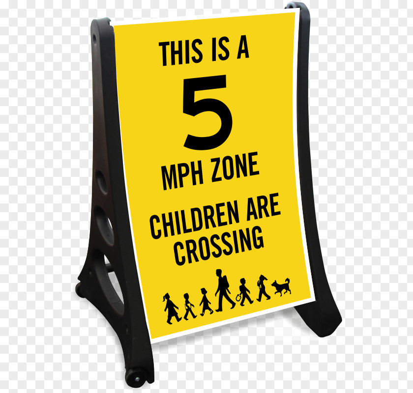 Child Slow Children At Play School Zone Traffic Sign PNG