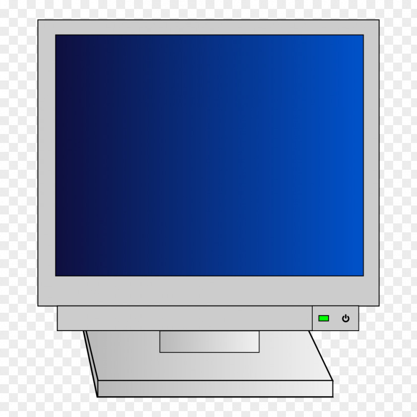 Computer Monitor Laptop Monitors Cathode Ray Tube Clip Art PNG
