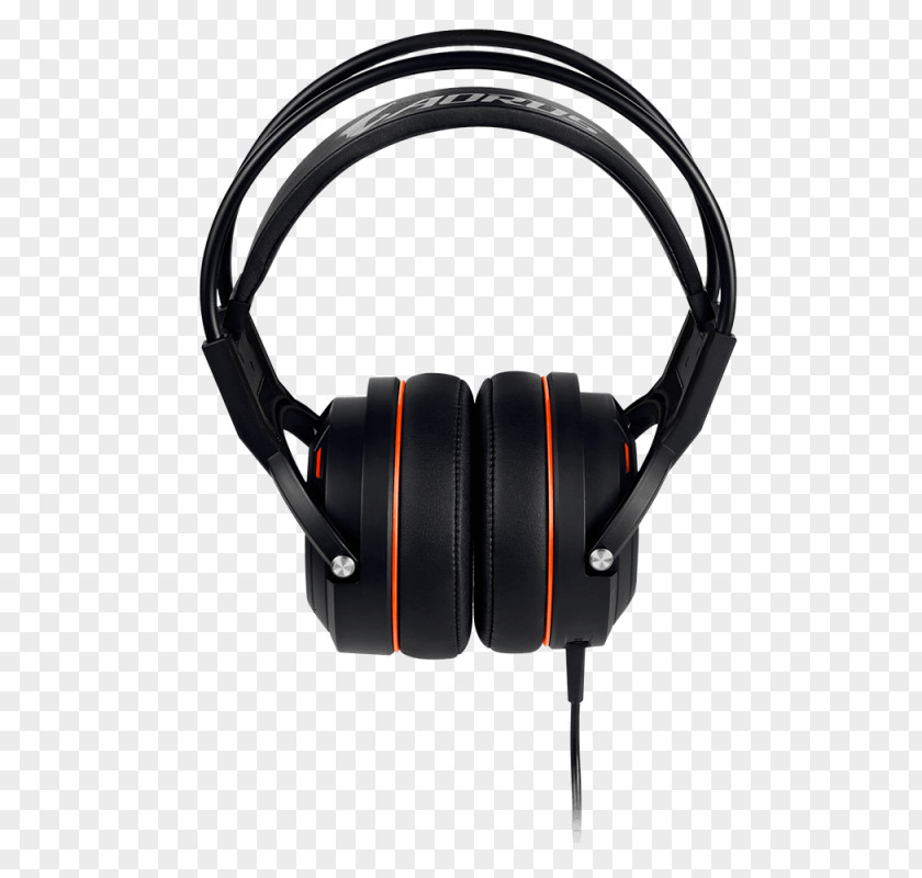 HeadsetAORUS H5 Microphone LaptopHeadphones Headphones GIGABYTE PNG