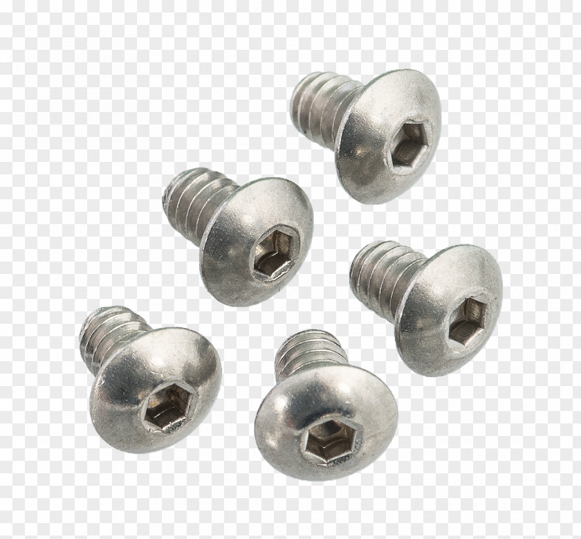Silver Fastener ISO Metric Screw Thread PNG