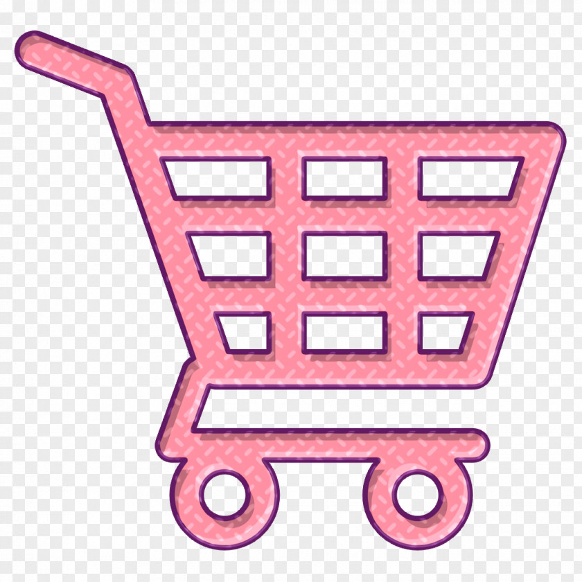 Vehicle Shopping Cart Of Checkered Design Icon Commerce PNG