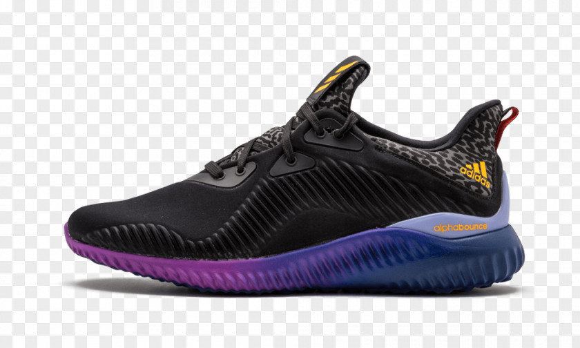 Adidas Stan Smith Sports Shoes Alphabounce M 11 Core Black / Purple B42351 PNG