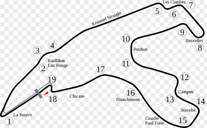 Formula 1 Circuit De Spa-Francorchamps 2017 Belgian Grand Prix 2010 PNG