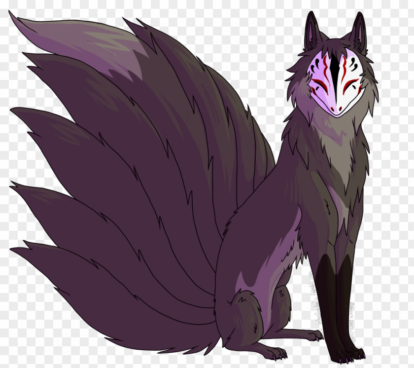 Fox Yako Whiskers Kitsune Drawing PNG