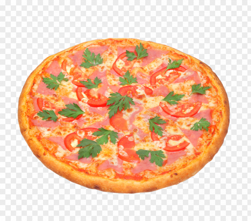 Pizza Background California-style Sicilian Prosciutto Italian Cuisine PNG