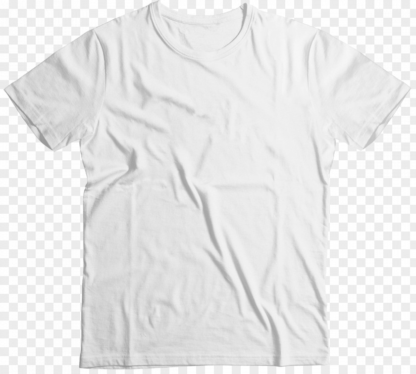 White T-shirt Ringer Clothing Sizes PNG