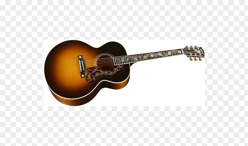 Acoustic Guitar Gibson J-200 Advanced Jumbo J-45 Brands, Inc. PNG