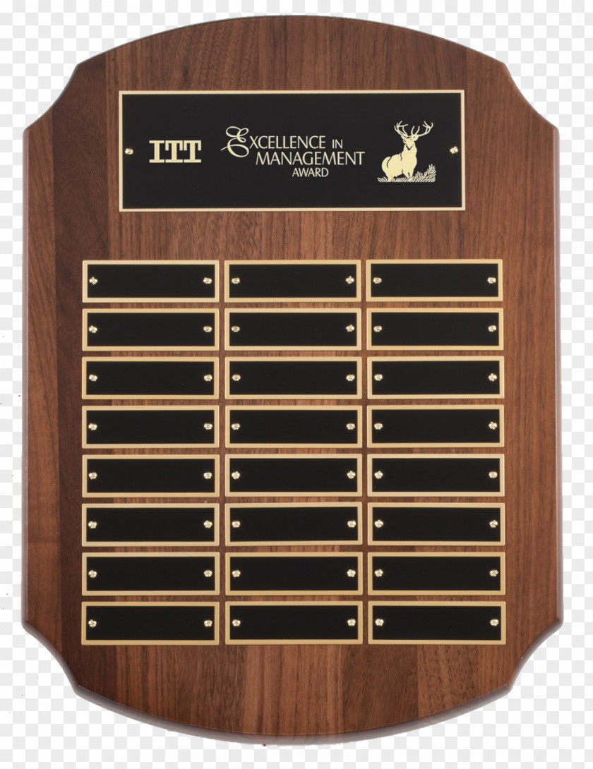Award Commemorative Plaque Trophy Engraving PNG