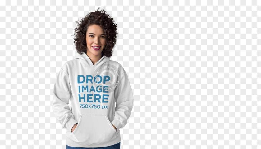 Curly Woman Hoodie T-shirt Clothing Sweater PNG