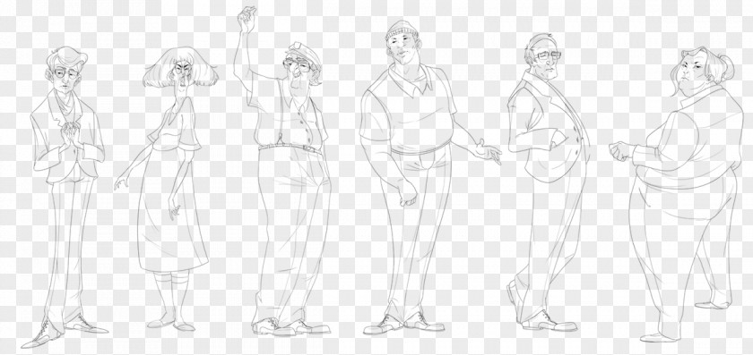 Drawing Line Art Sketch PNG