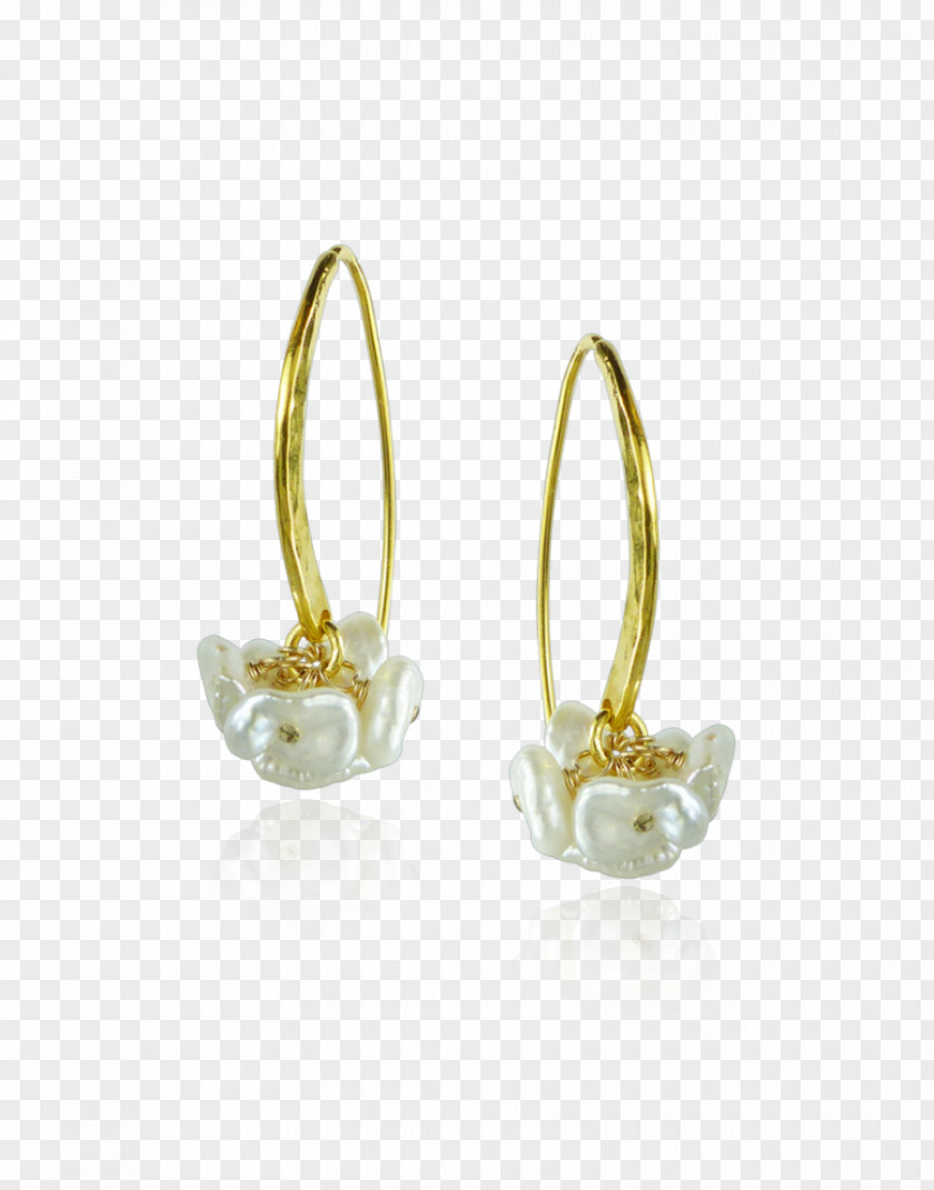 Jewellery Earring Keshi Pearls Cultured Freshwater PNG