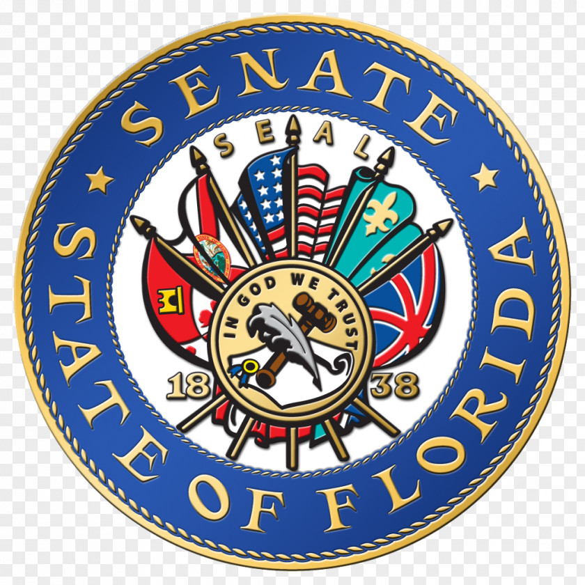 Parliament Florida Senate Seal Of The United States Modern Display Confederate Flag PNG