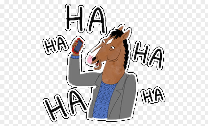 Season 3 Telegram Text EmojiEmoji Sticker BoJack Horseman PNG