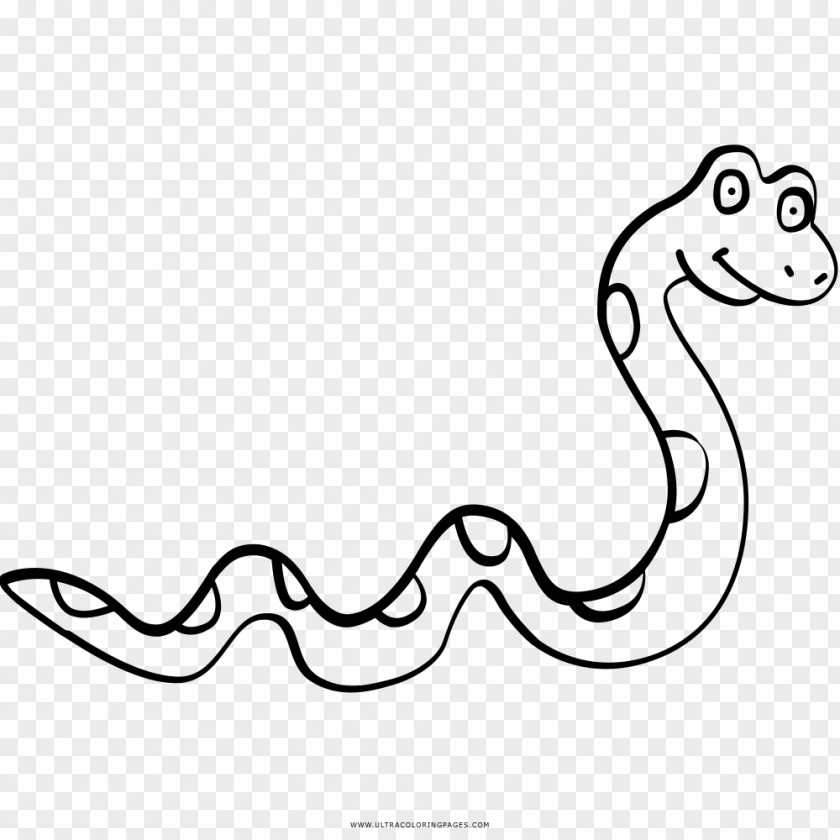 Snake Drawing Coloring Book Clip Art PNG