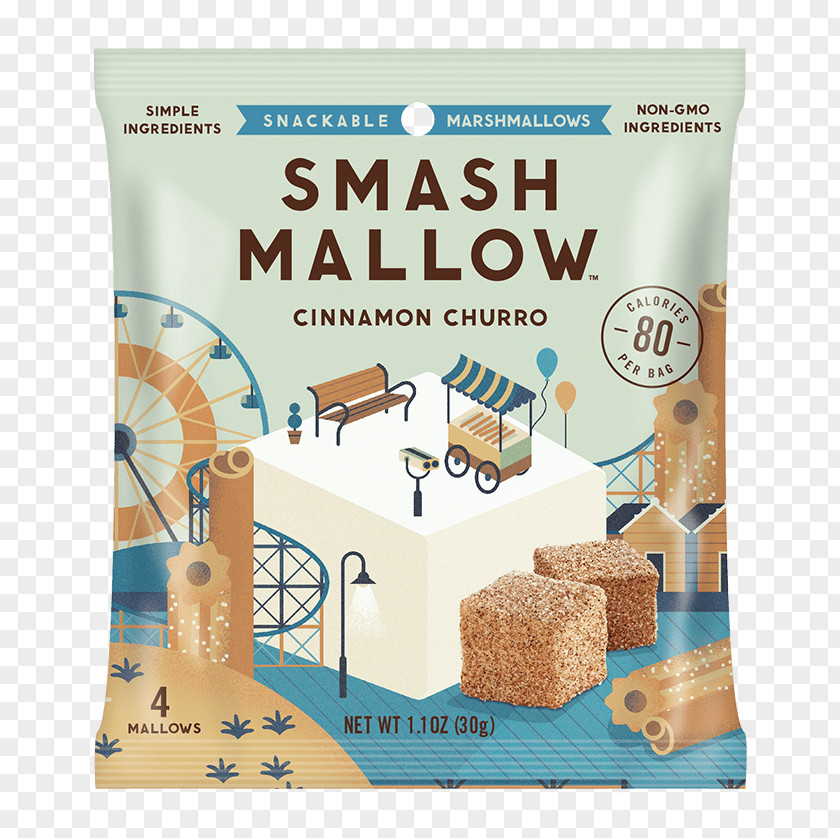 Sugar Churro Crisp Marshmallow Cinnamon PNG