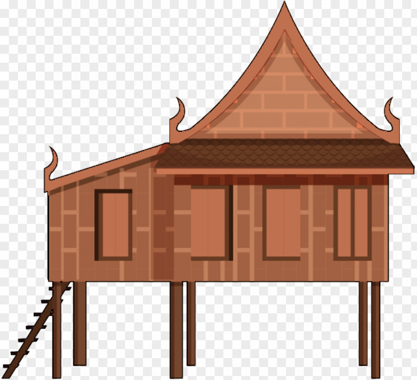 Vector Graphics Traditional Thai House Illustration Photography Image PNG