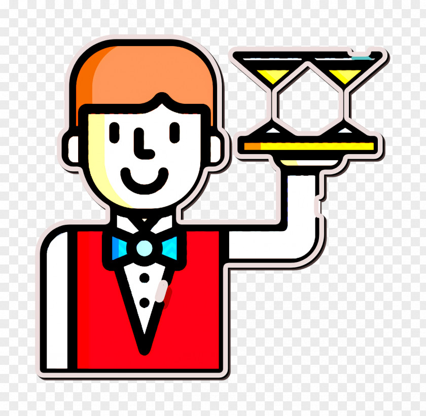 Waiter Icon Wedding PNG