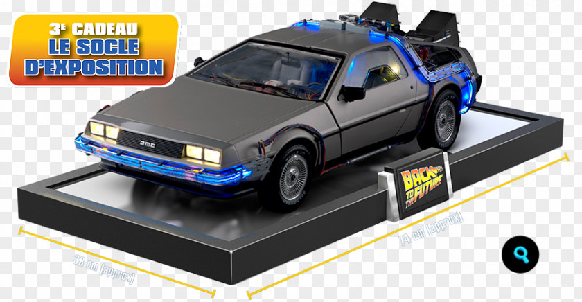 Car DeLorean DMC-12 Time Machine Back To The Future PNG