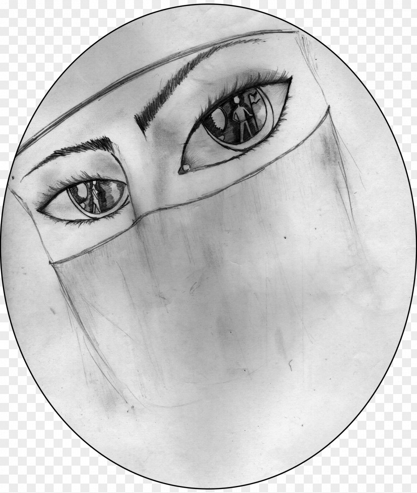 Eye Eyebrow Forehead Eyelash Sketch PNG