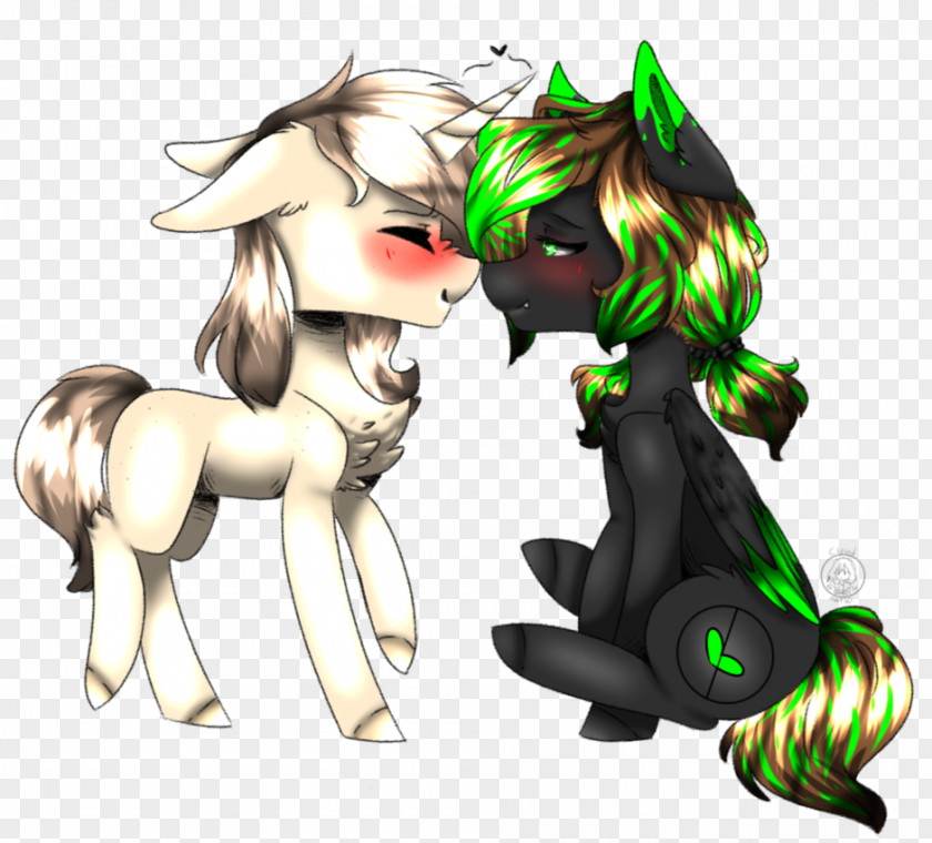 Horse Pony Cat Cartoon PNG