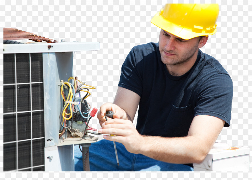 Plumbing HVAC Maintenance Central Heating Air Conditioning Business PNG