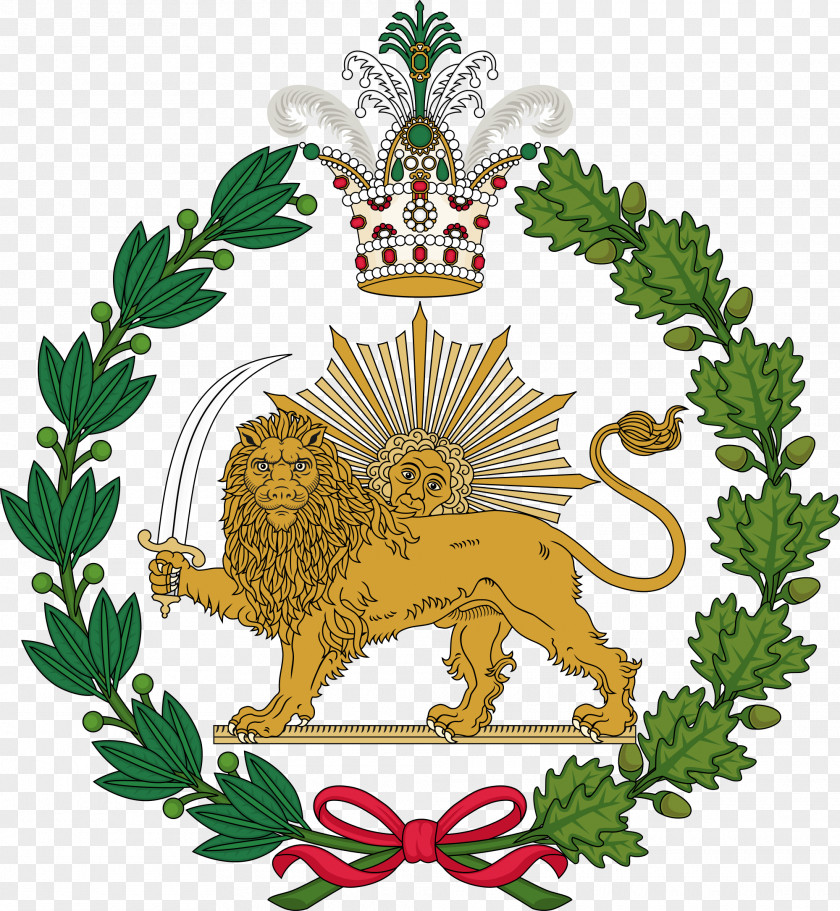 Symbol Iranian Revolution Constitutional Emblem Of Iran Lion And Sun PNG