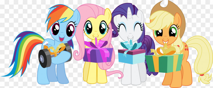 Unicorn Birthday Pinkie Pie Twilight Sparkle Rainbow Dash Pony Clip Art PNG