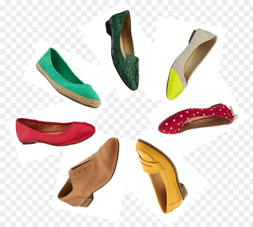 Ballet Flat Plastic Shoe PNG