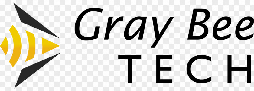 Bee Gray Tech Logo Brand PNG