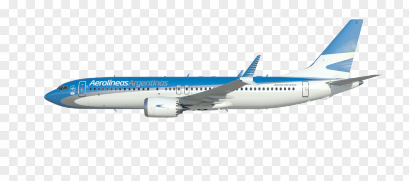 Boeing 737 Next Generation MAX Airplane Ministro Pistarini International Airport PNG