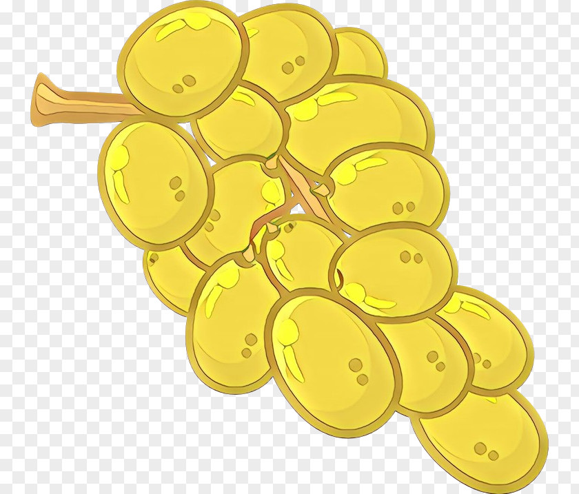 Fruit Smile Yellow Grape Grapevine Family Vitis Plant PNG