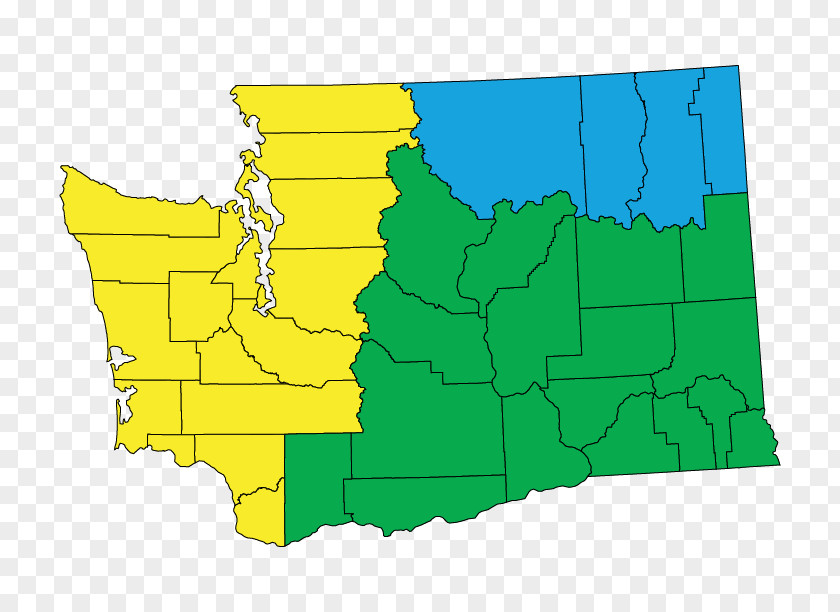 Map Washington Ecoregion PNG