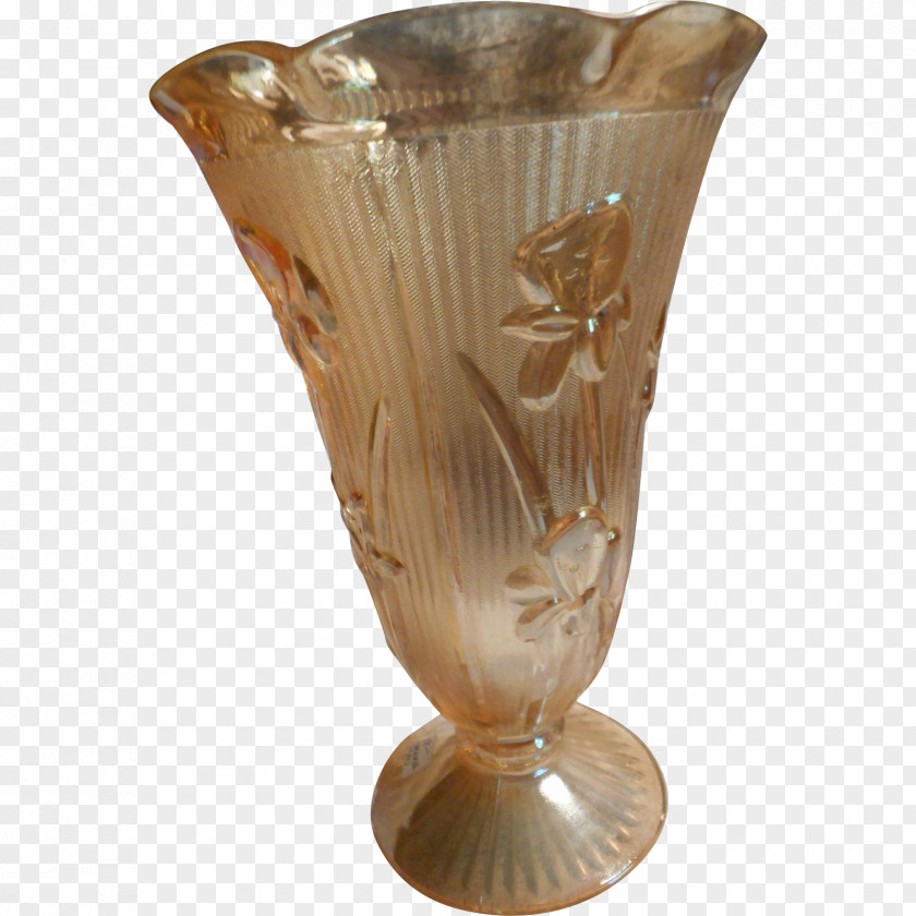 Marigold Glass Vase Tableware Artifact PNG