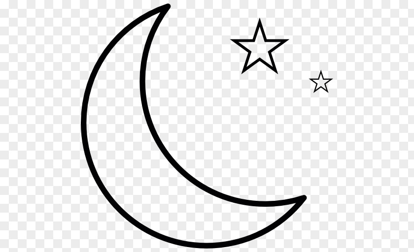Moon And Stars PNG