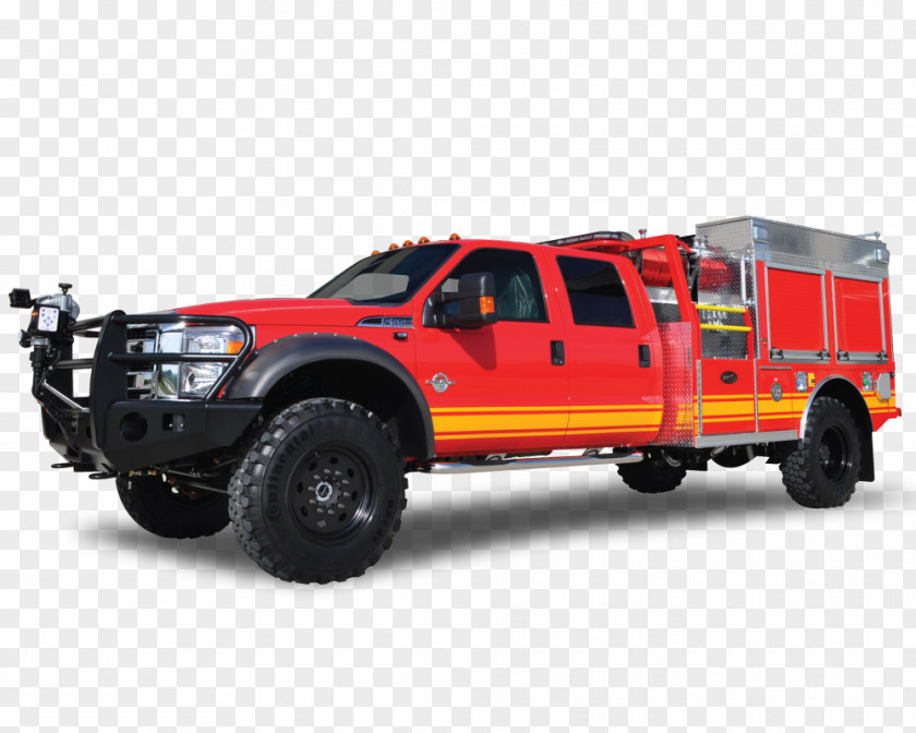 Pickup Truck Fire Engine Model Car Motor Vehicle PNG