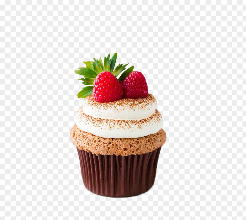 Strawberry Cake Cupcake Angel Food Icing Cream Milk PNG