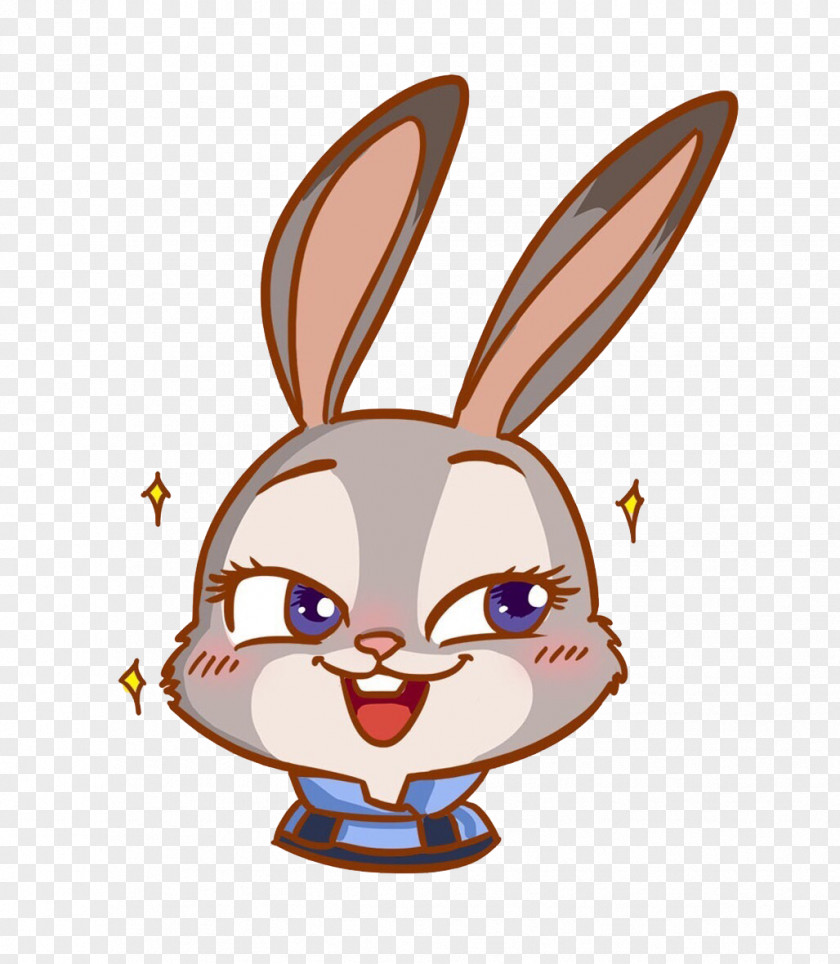 Cartoon Rabbit Nick Wilde Lt. Judy Hopps Cuteness Fox Animal PNG