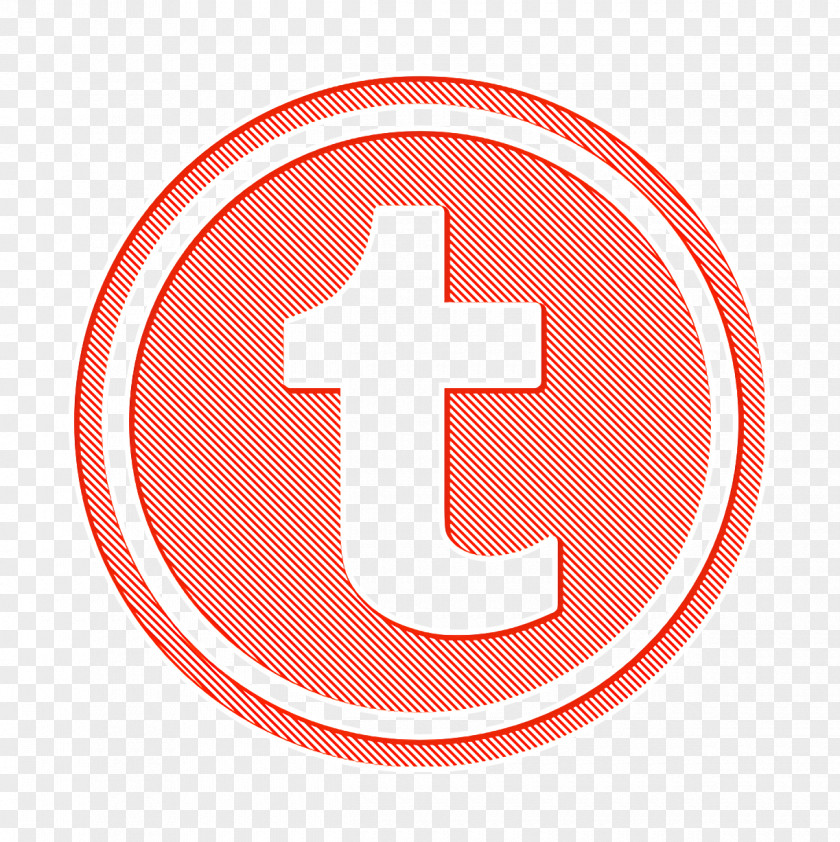 Cross Sign Social Network Icon Tumblr PNG