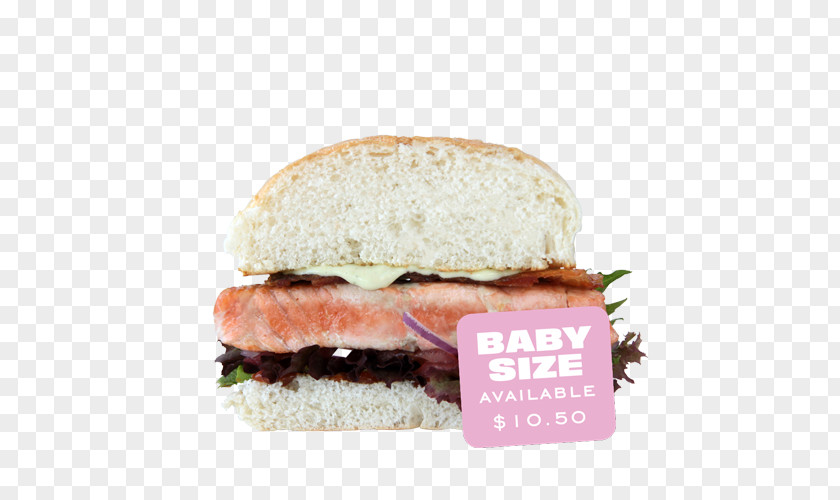 Ham Salmon Burger Slider Breakfast Sandwich Hamburger Buffalo PNG
