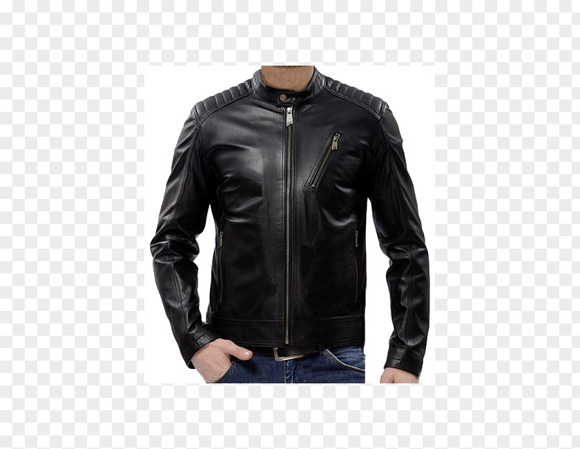 Jacket Leather Clothing Overcoat Daunenjacke PNG