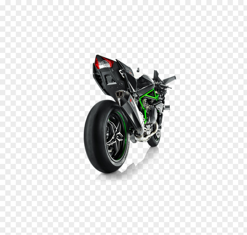 Motorcycle Kawasaki Ninja H2 Motorcycles Exhaust System PNG