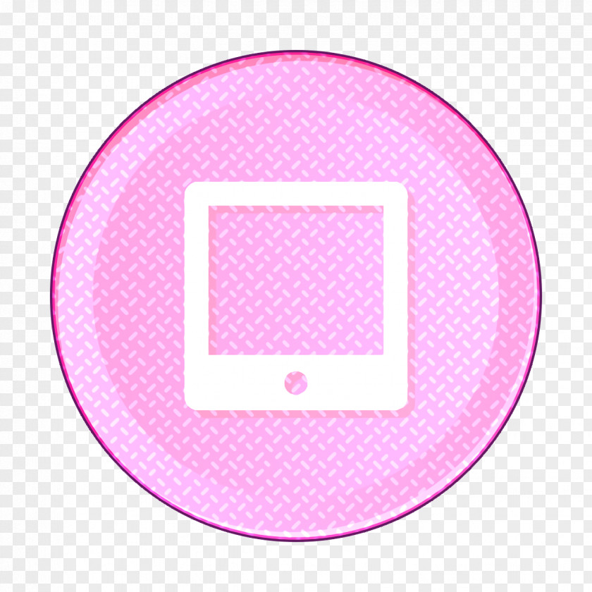 Rectangle Magenta Appliance Icon Communication Device PNG